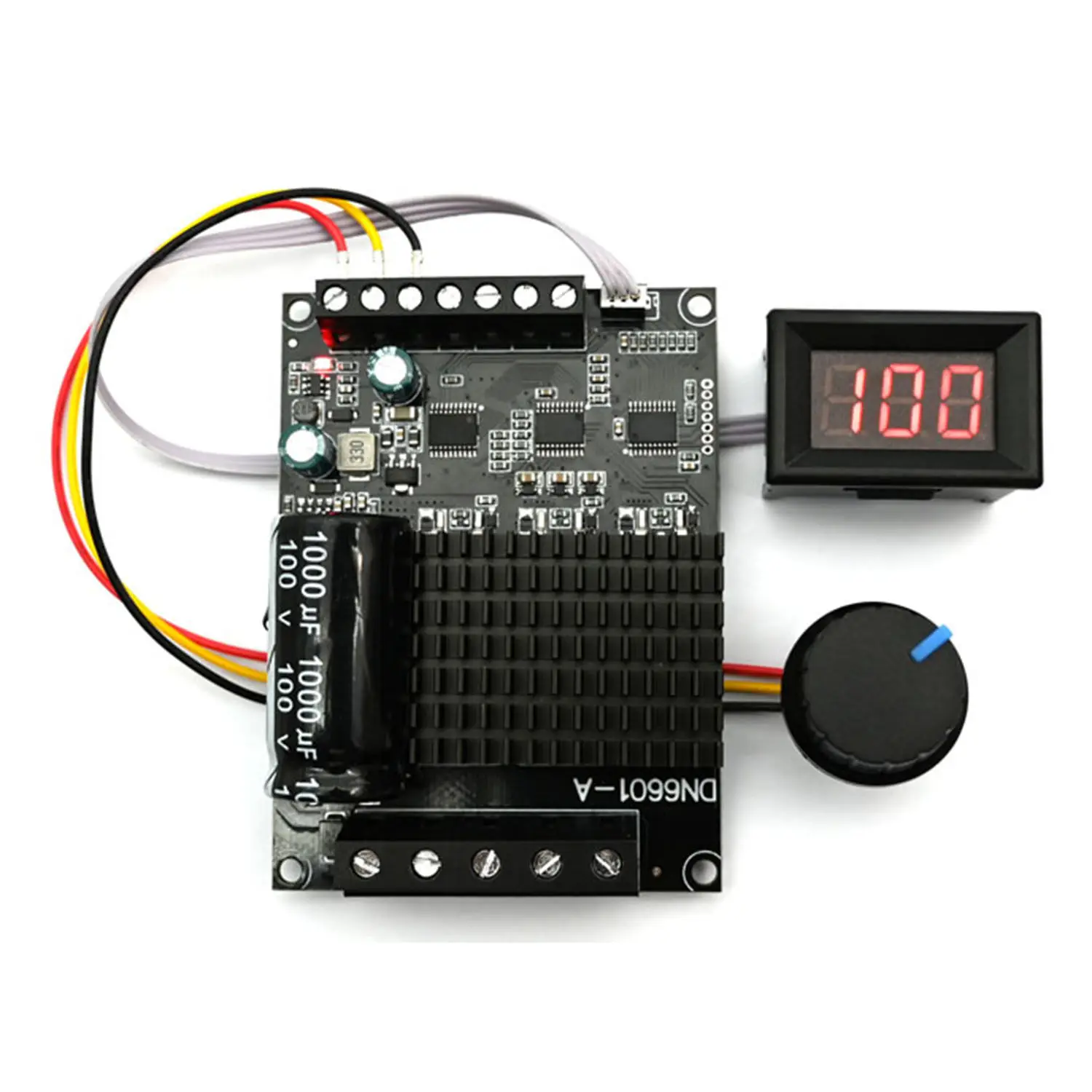 6-72V Digital Display DC Brushless Motor Driver/forward and Reverse Three-phase Model Aircraft Electric Water Pump Fan Controlle