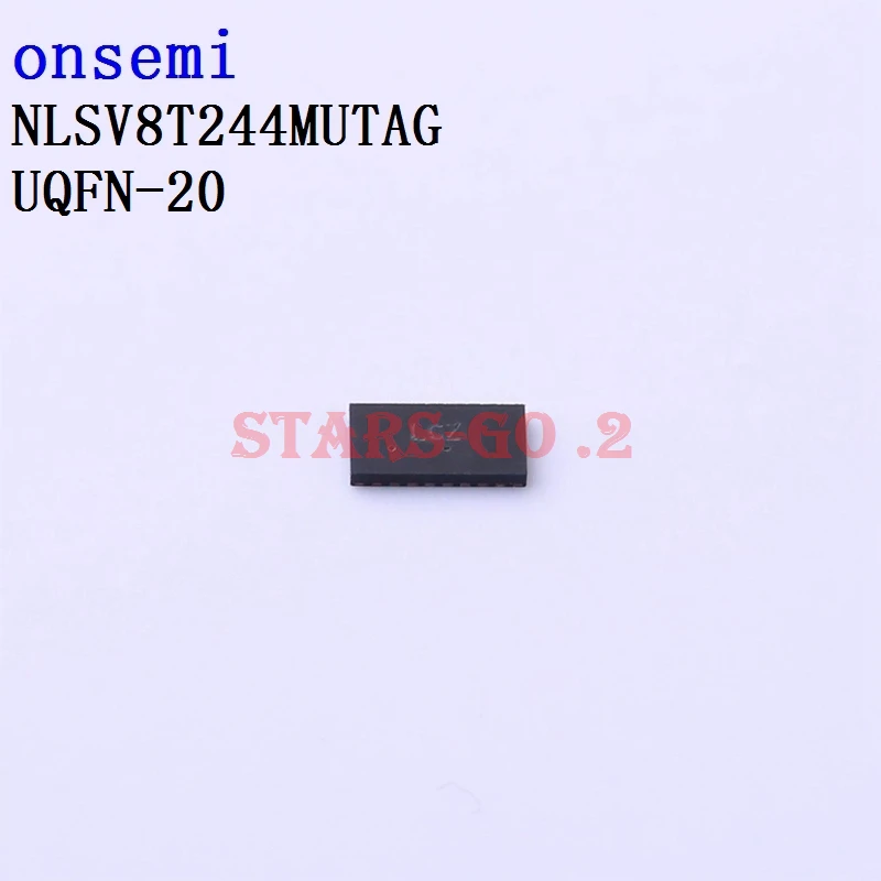 5PCS NLSV8T244MUTAG NLSX3018DTR2G NLSX4014MUTAG NLSX4378ABFCT1G onsemi Logic ICs