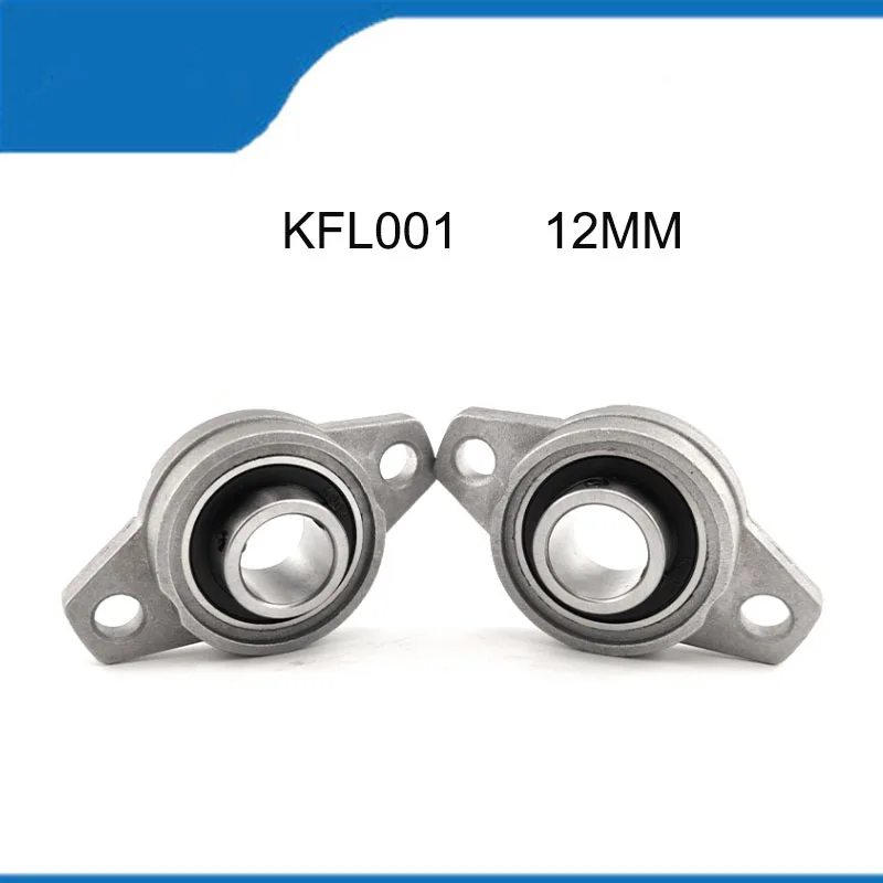 

KFL001 2/4PCS Diameter(12MM )Free Shipping High Quality Pillow BlockRhombic Bearing Zinc Alloy Linear Bearing Shaft