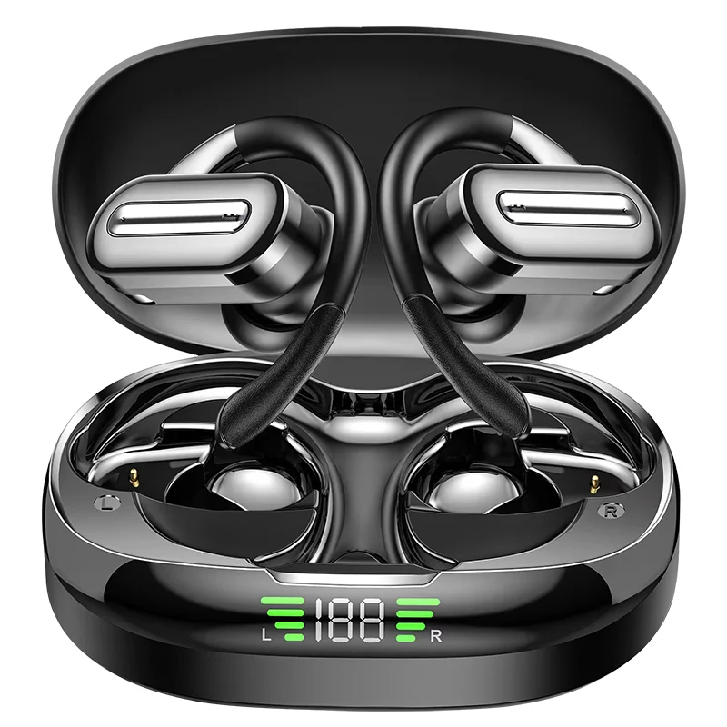 TWS Wireless Earbuds BT 5.4 Low Latency Game Earphones Microphone Noise Reduction Fast Charging Game Mode Listen Music Headset