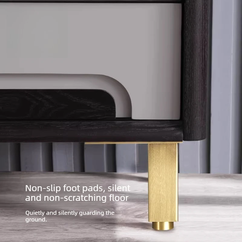 4pcs TV Cabinet Legs, Metal Thickened Sofa Adjustable Cabinet Bathroom Coffee Table Height Increasing Furniture Floor Mats