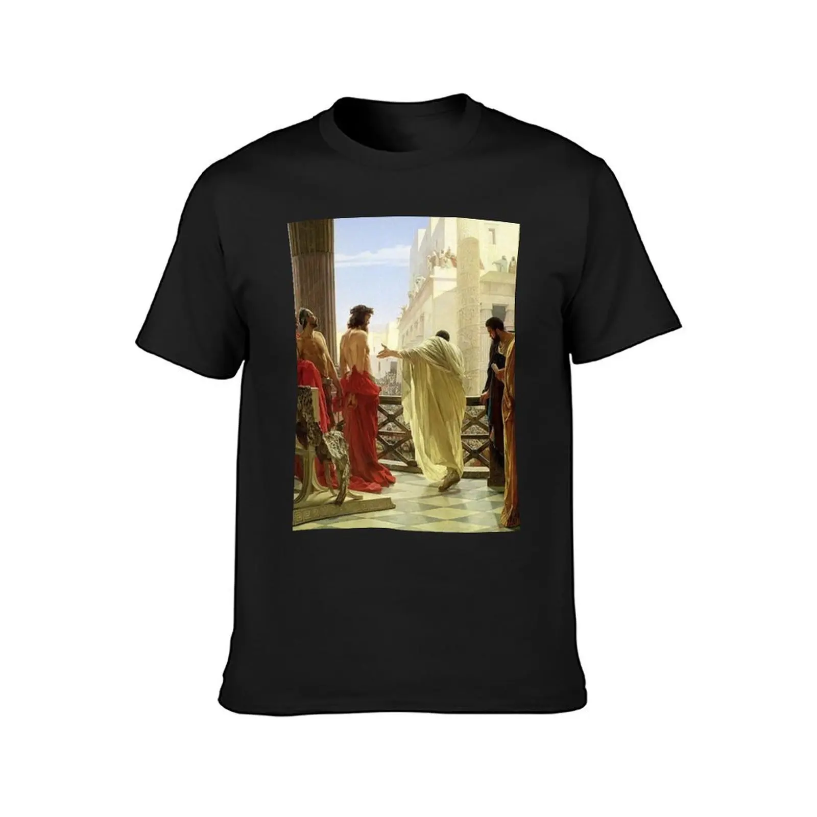 Jesus Christ:Ecce Homo, Antonio Ciseri T-Shirt boys whites hippie clothes vintage clothes t shirt men