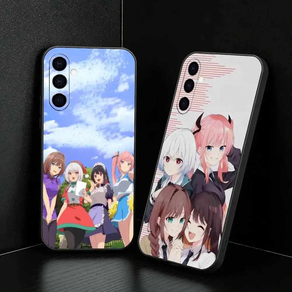 H-Hoshimi Himakawa Anime M-Mayonaka Heart Tune Phone Case For Samsung Galaxy A73,A72,A71,A70,A52,A51 Others Soft Black Cover