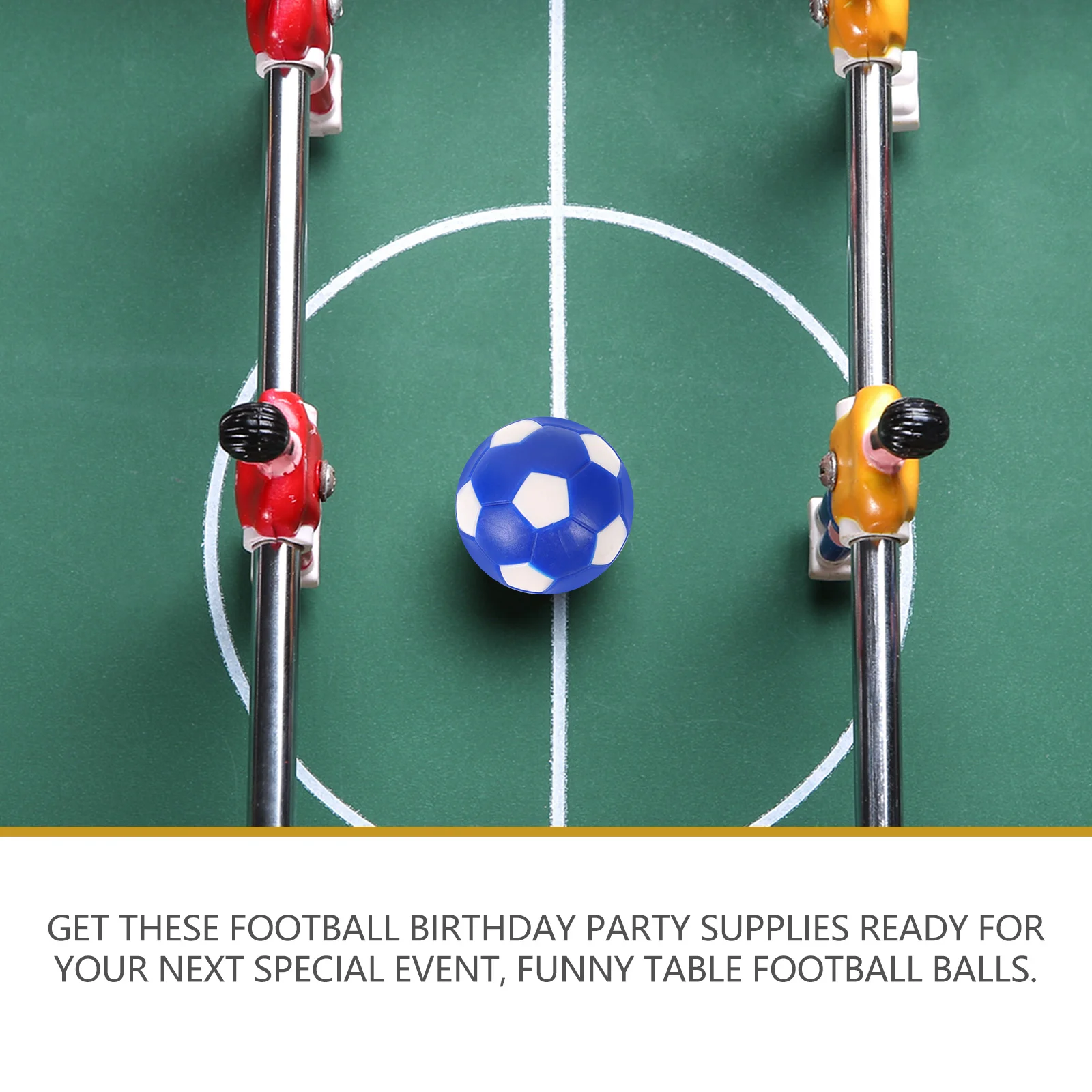 

10 Pcs Soccer Balls for Kids Adults Foam Table Football Balls Mini ReplacementGame Supplies 36mm Practical Fun Accessories