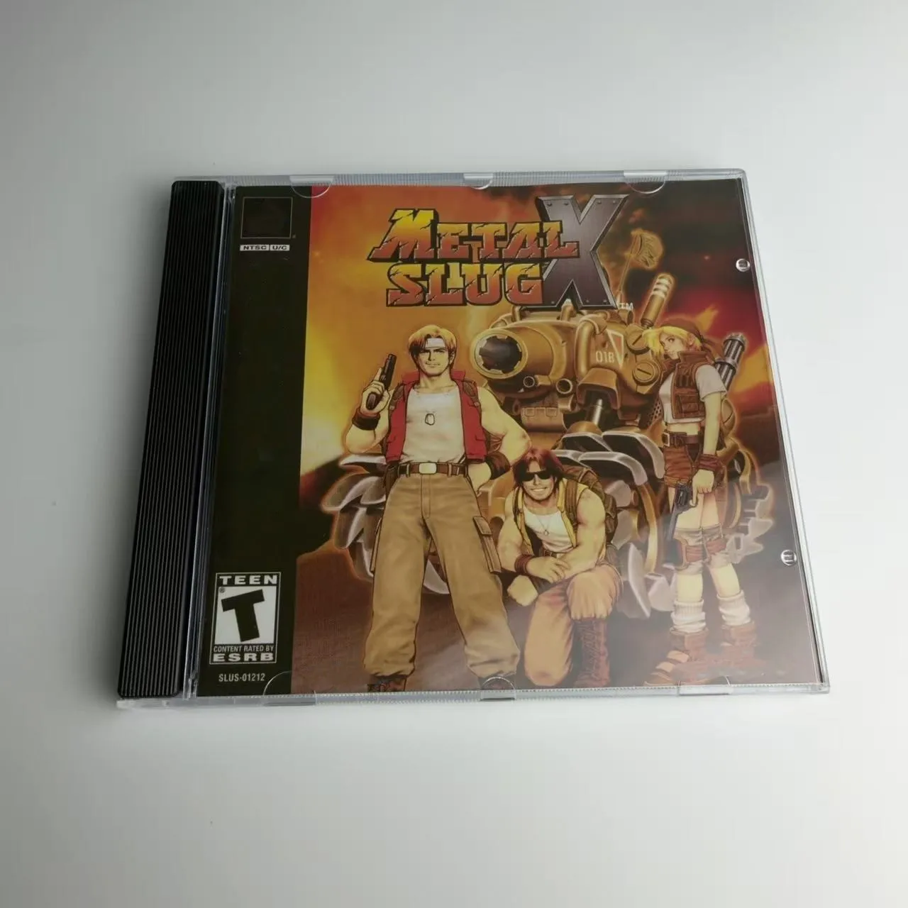 Disco de Reproducción de Alta Calidad para PS1: Metal Slug X (Versión con Vibración de EE. UU., Sin Manual)