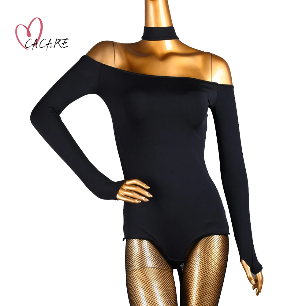 Bodysuit Cho Phòng Khiêu Vũ Cuộc Thi Nhảy Đầm Waltz Vũ Điệu Tango Top Khoét Chuẩn Flamenco Đầm Mặc Trang Phục D1222 Cơ Thể