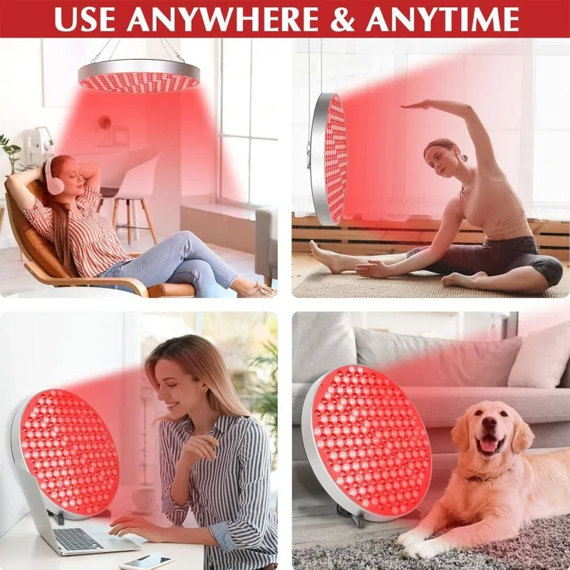 NEW Red Light Therapy Lamp LED Panel With 660 850nm Skin Rejuvenation Acne Repair Skin Moisturizing Beauty Machine Whole Body view 4