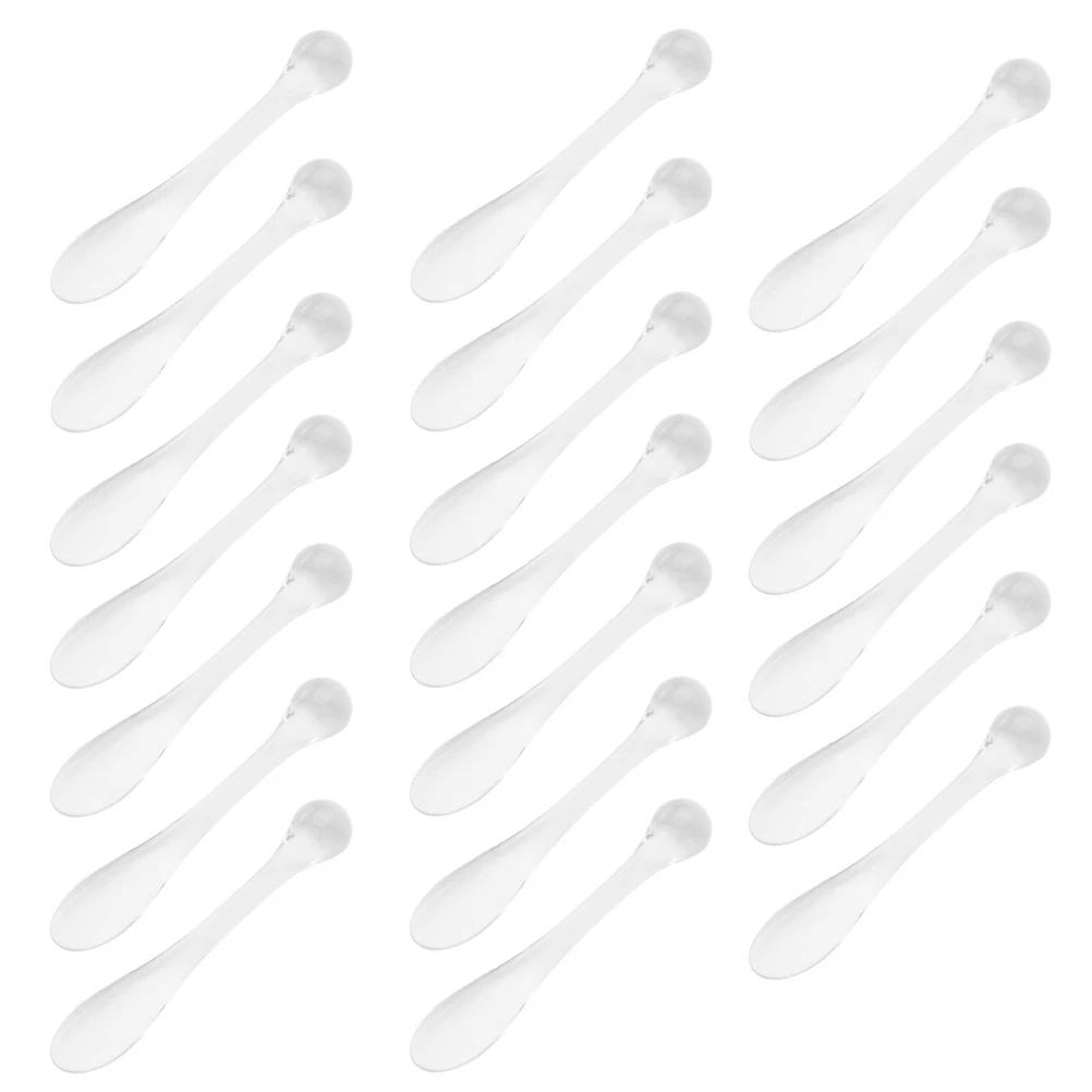 20pcs Eye Massage Stick Face Cream Scoop Cream Scoop Mask Spoon Portable Beauty Instrument Accessories Facial Gadgets
