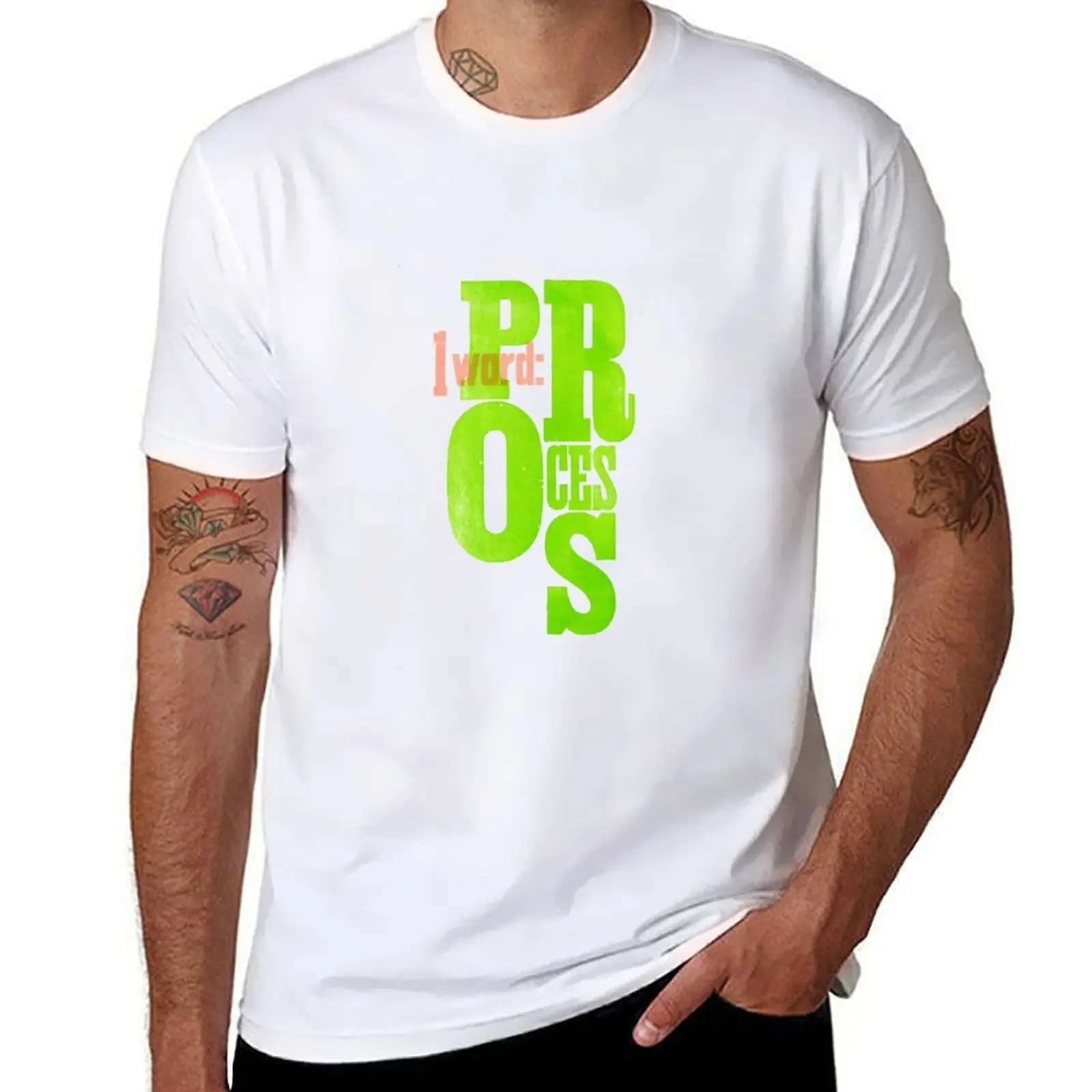

One Word: Process T-Shirt t shirts designer graphic t shirts for man T-Shirt