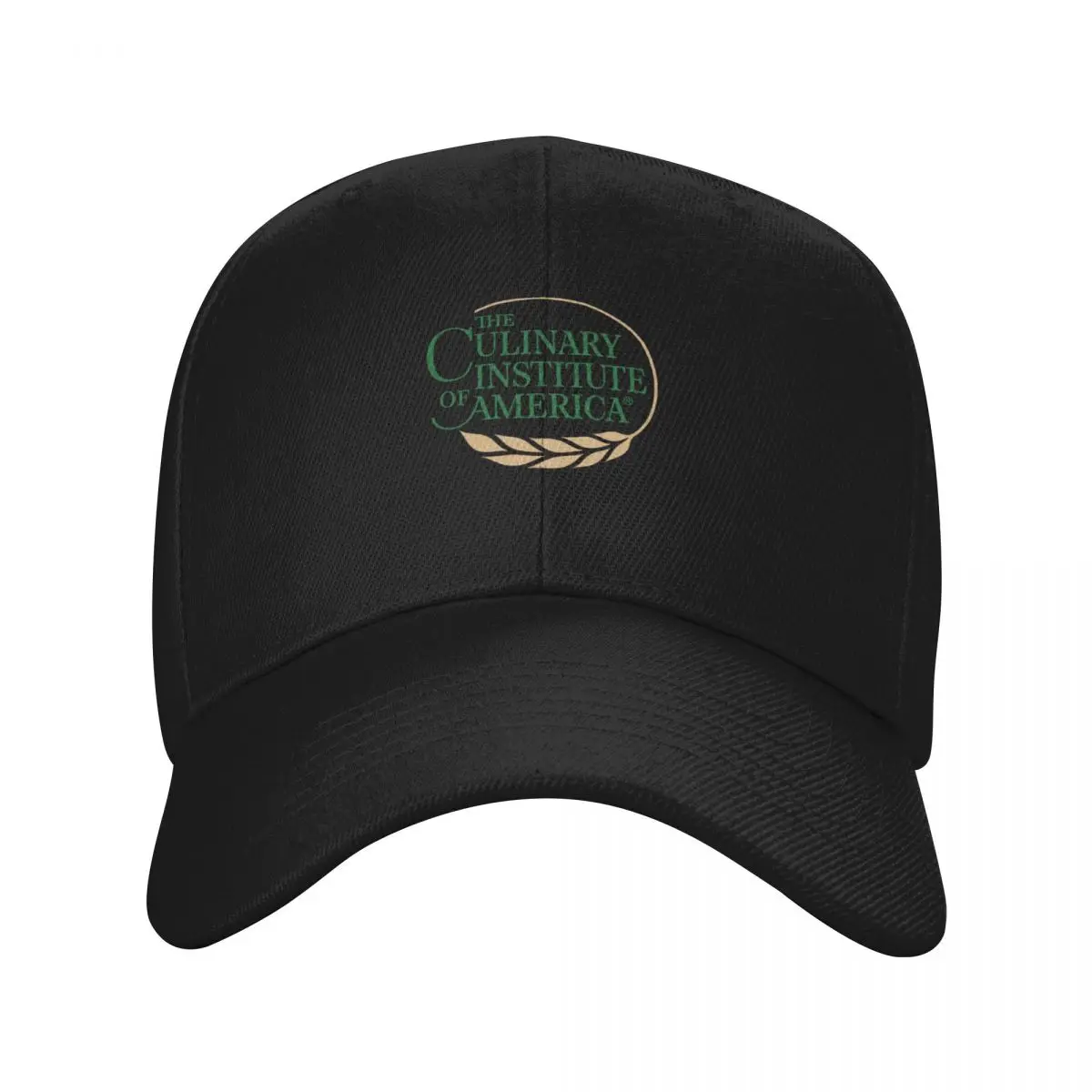 

Cia (the culinary institute of america) classic t shirt Baseball Cap derby hat Sports Cap Vintage Elegant Women's Hats Men's