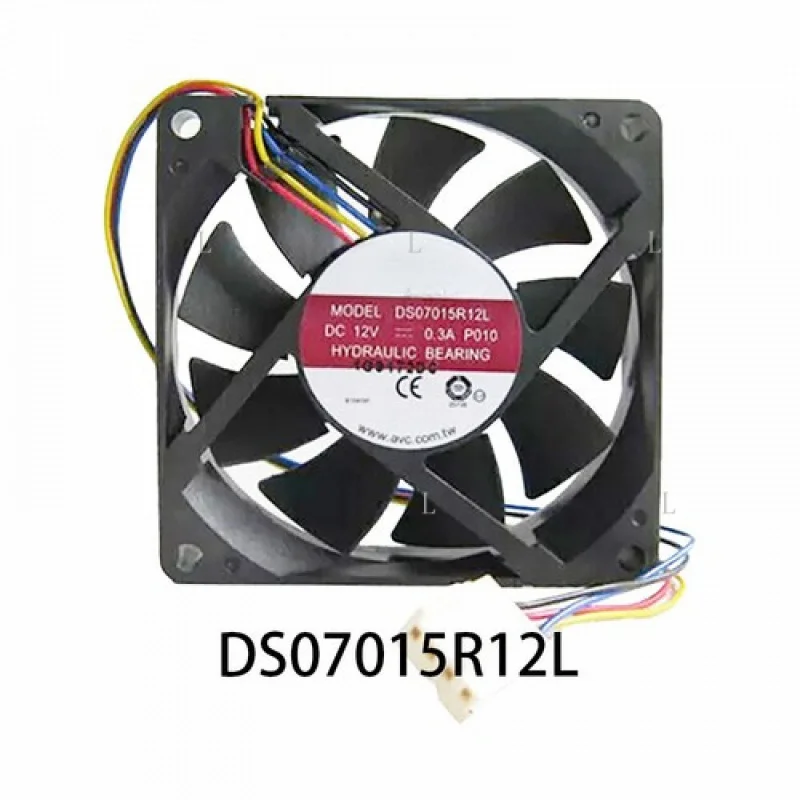 Oryginalny wentylator AVC CPU / wentylator osiowy DS07015R12L 4-pin 12VDC 0.3A 70*70*15MM
