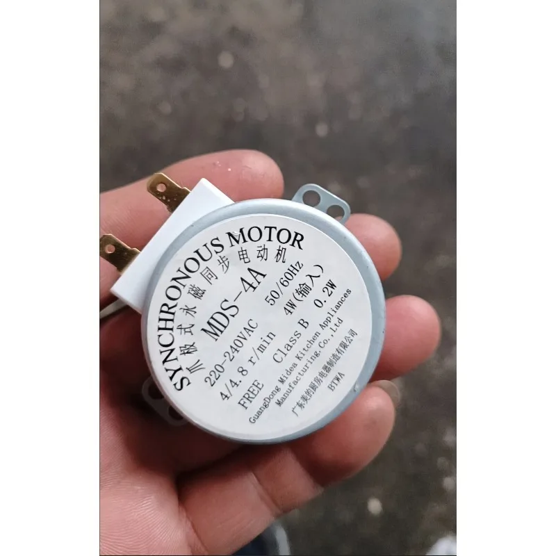MDS‑4A 220V Microwave Oven Synchronous Turntable Tray Motor With Coupling Clutch Replacement Accessories