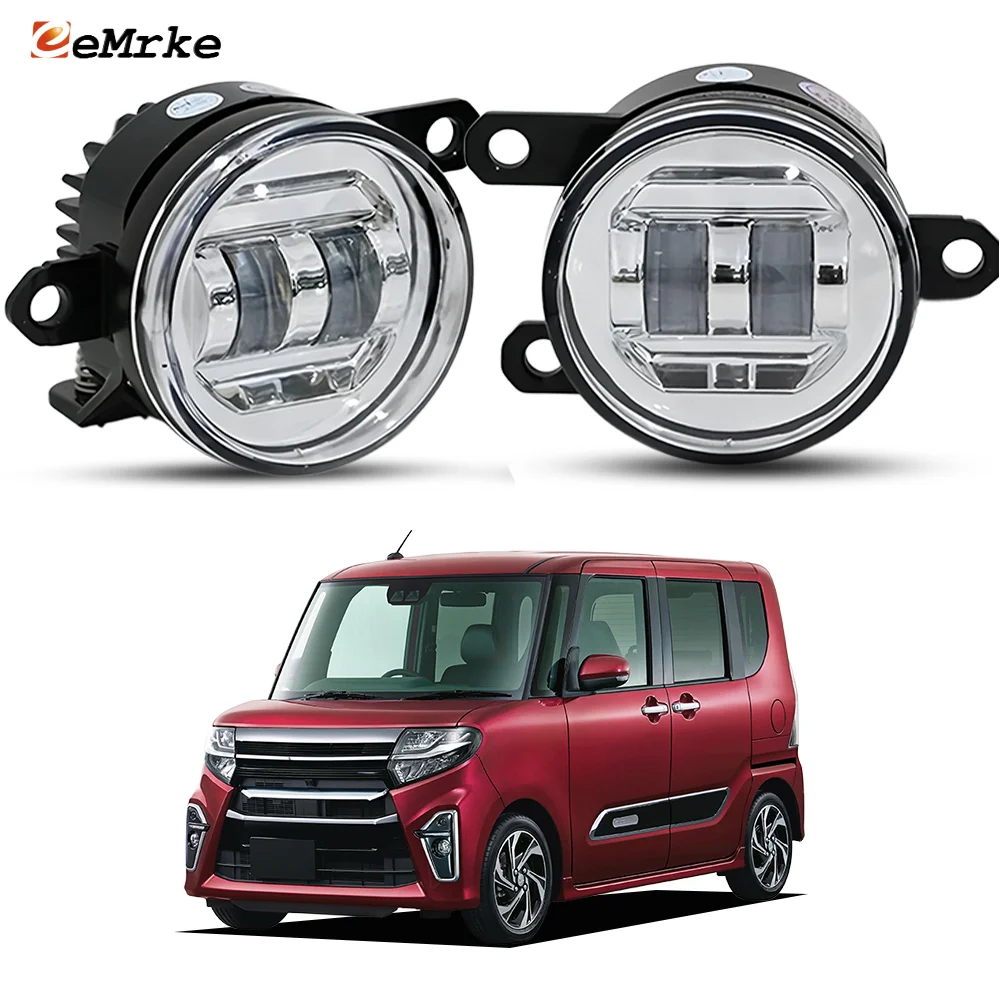 LED Fog Lights 30W / or 14W Fog Driving Lamp DRL H11 For Daihatsu Tanto Subaru Chiffon Custom RS LA650S/660S 2019 2020 2021