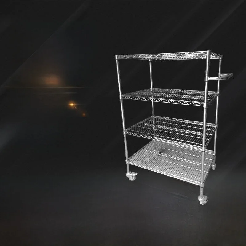 Etagere-de-rangement-en-treillis-metallique-en-acier-inoxydable-chrome-antistatique-pour-accessoires-de-vetements-ceintures-chapeaux-et-echarpes