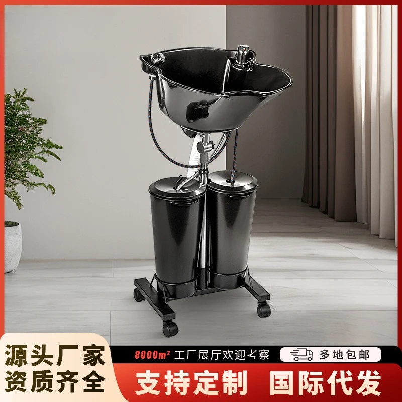 postazione-da-barbiere-portatile-salone-di-bellezza-lavatesta-elettrico-verticale-mobile-a-doppio-secchio-lettino-shampoo-semireclinabile-rialzato-collegato-alla-rete-elettrica