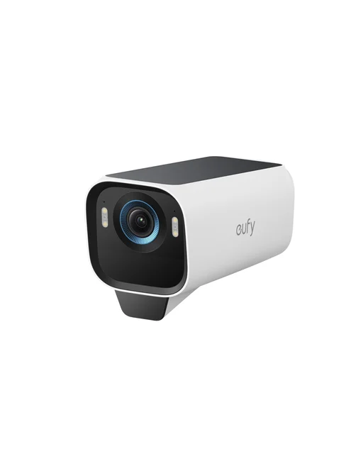 Eufycam S3 Pro 2-CAM Kit Solární kamera Outdoor bezdrátová maxcolor noční vidění 4K Security Camera se solárním panelem navždy napáje