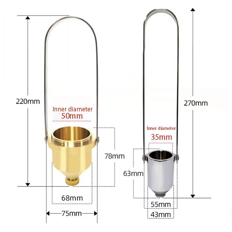 Paint Viscosity Test Cup Viscometer Flow Cup Mixing Thinning Tool  Handheld Paint Viscosity Cup Measuring Tool