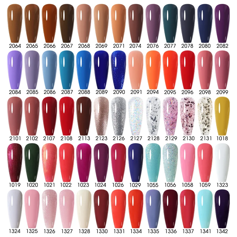 Clou Beaute HEMA TPO FREE High Pigment Gel Nail Polish Caramel Brown Wine Red Nude Color Gel Polish Nail Art UV Nail Varnish image 4