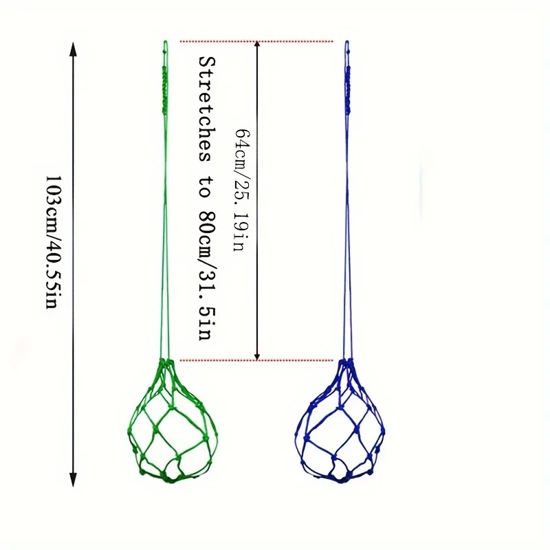 Portable Football Kick Training Net Bag-Durable Nylon Football Net Bag, Easy For Both Men And Women To Carry-Ball-Free
