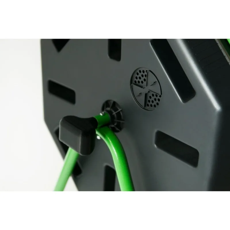 home.HOTFROG موبايل ثنائي الغرفة مع عجلات - صندوق سماد حديقة دوار خارجي (HF-IM4000-WK)