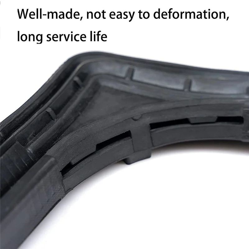 1Pair Front Door Seal Trim Kit For Jeep Wrangler JK 2007-2018 Weather Stripping Kit 55395274AW 55395275AW - view 4