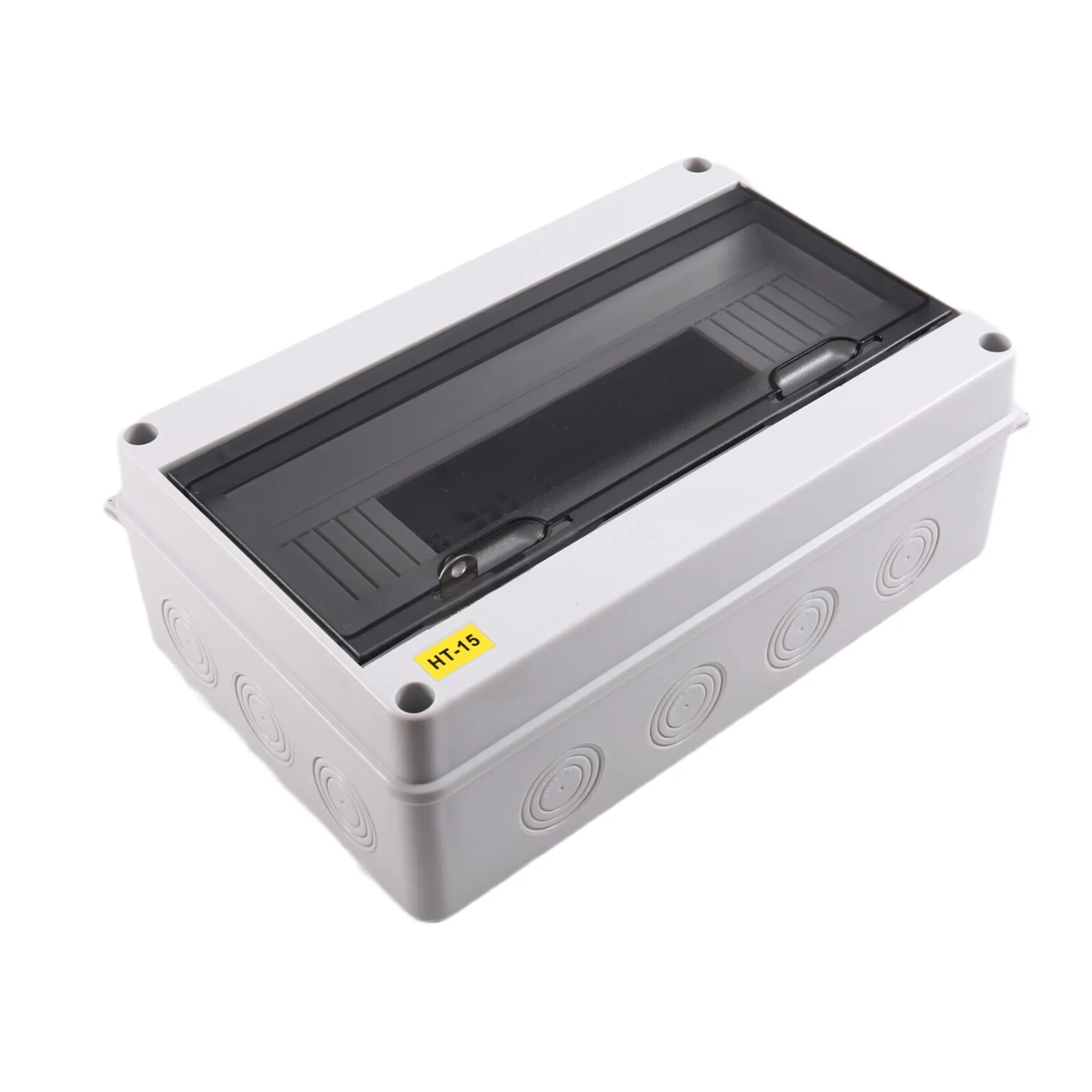 

ABJO-HT Series Junction Box 15WAY PC IP65 Waterproof Distribution Box Outdoor Electrical For Circuit Breaker With Locking