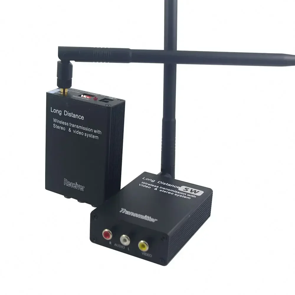SmCpA 5W 3W 2.4G HZ Mini Size Long Range CVBS Input Wireless Audio And Video Transmitter And Receiver