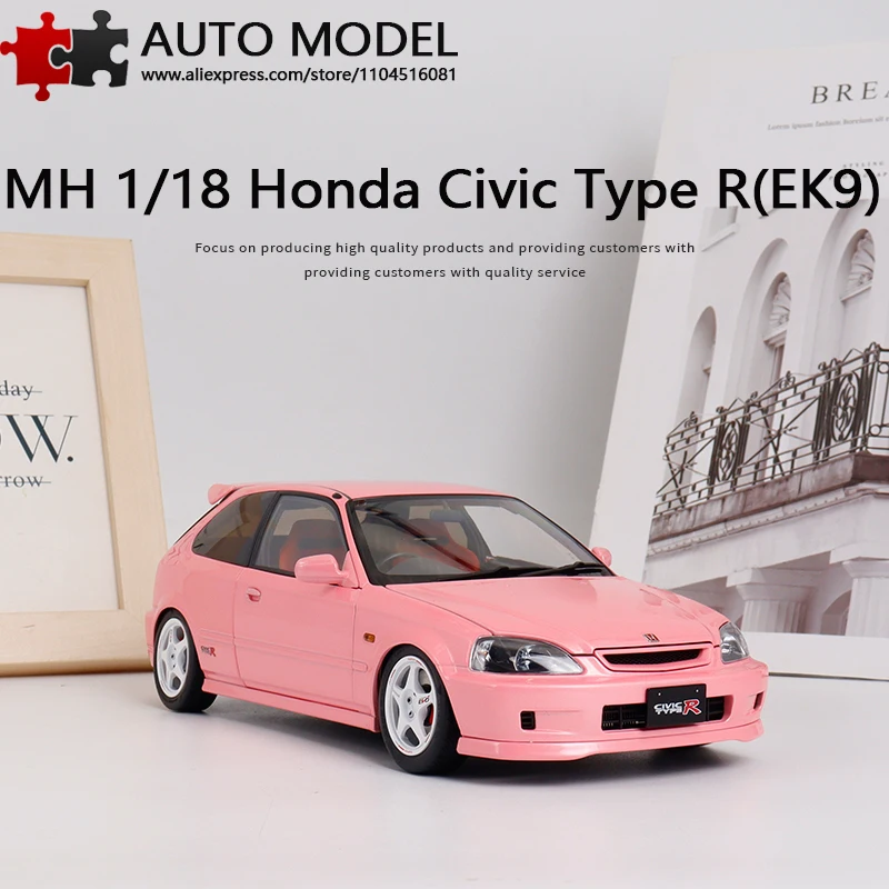 

Ограниченная серия Honda Civic Type R Ek9 Motorhelix Mh 1:18, сплав, статический литой автомобиль, металлическая игрушка для взрослых, сувенирная коллекция, подарки