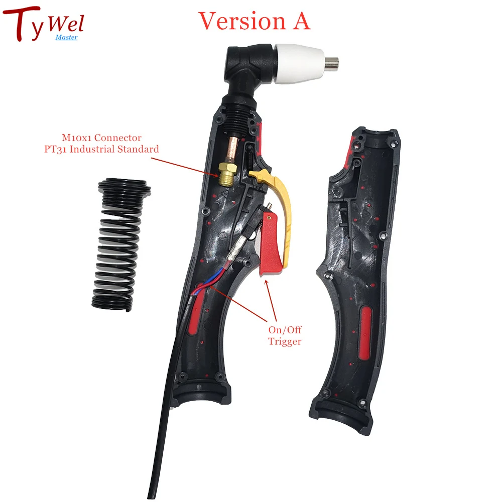 Professional PT31 Plasma Cutting Torch for 30-50A CUT40 HF Plasma Cutter Cutting Machine