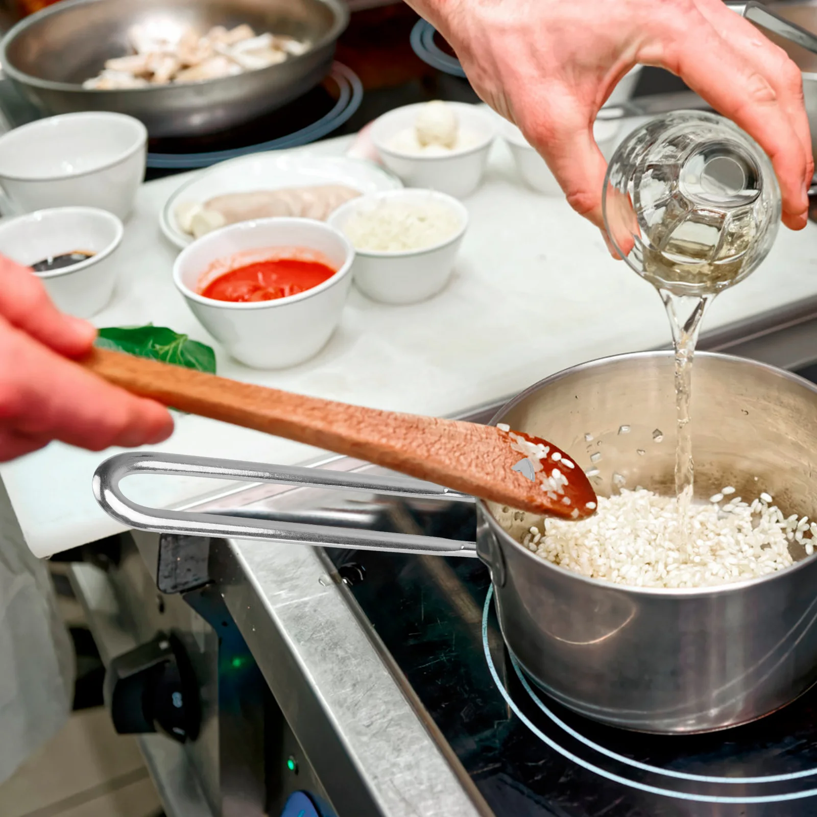 

4pcs Stainless Steel Long Handles For Universal Milk Pan Heat Resistant Cookware Accessories Pot Handles Kitchen Replacement