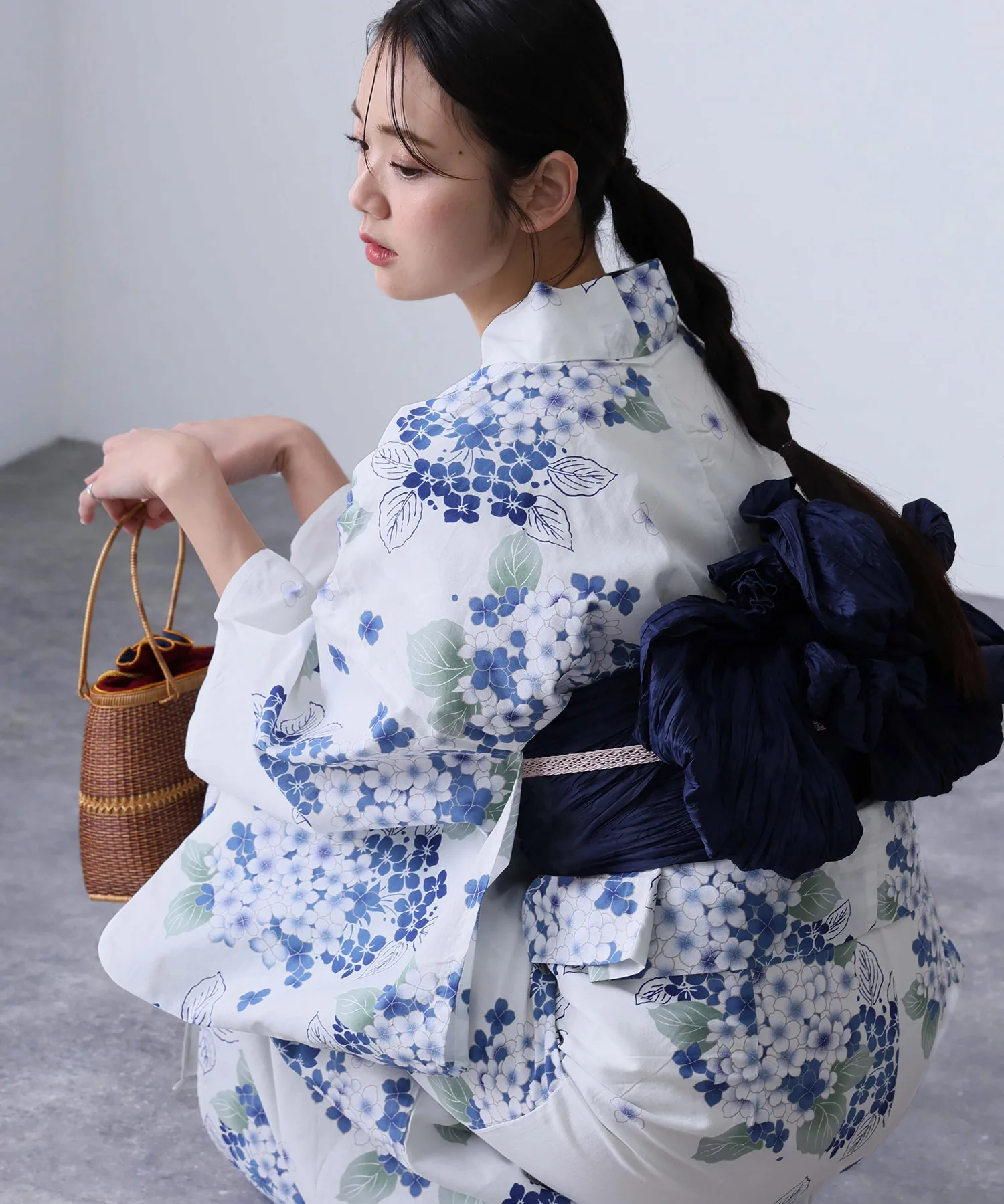 Traditional Yukata Kimono Cotton Linen Material Girl's Dress 2026 Summer Collection Chinese Production Ethnic Fashion