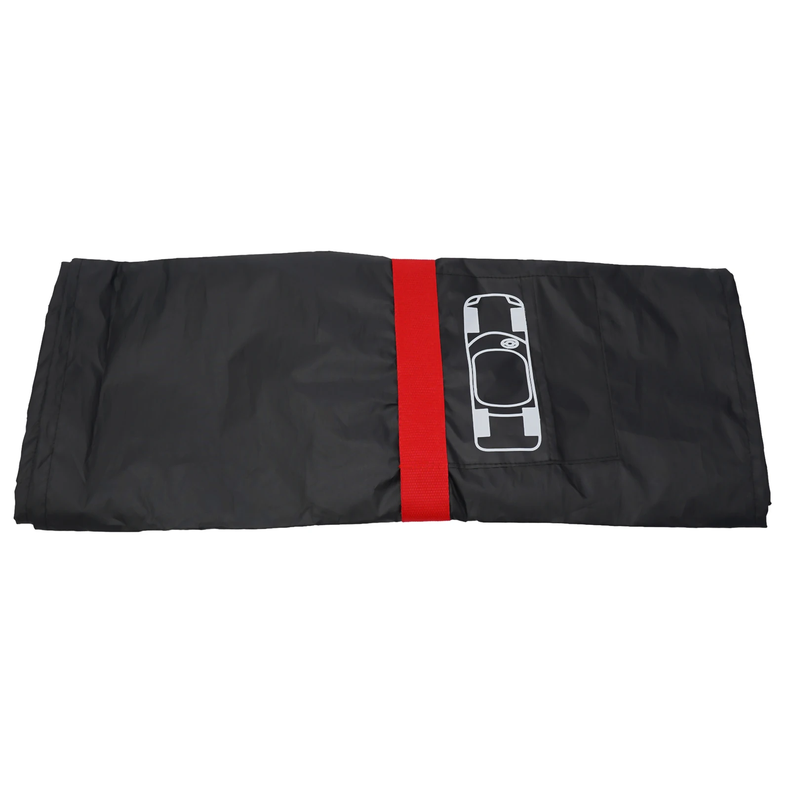 Protective Spare Tire Cover for Vehicles Featuring Adjustable Fit Handle and Polyester Construction for 13-23in Tires