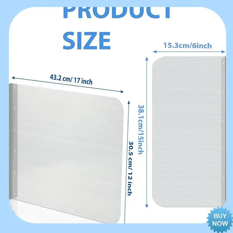 

A47Z Kitchen Sink Water Guard, Dish Washing Baffle Board Sink Board Protector,Sink Anti-Splash Proof Retaining Plate