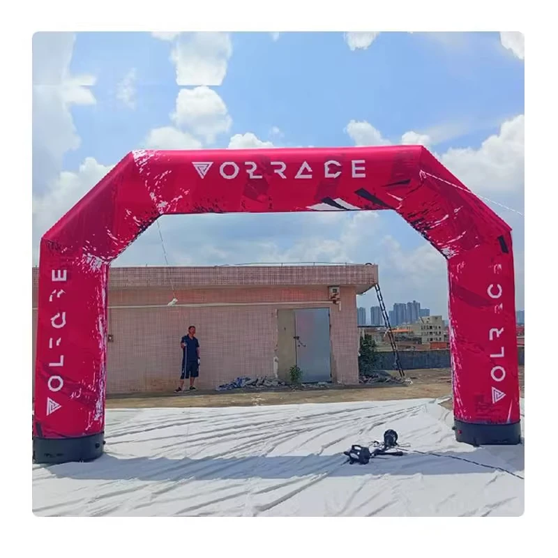 best quality customized Running Arch Gate Welcome Outdoor Advertising Entrance Event Archway entrance inflatable arch door