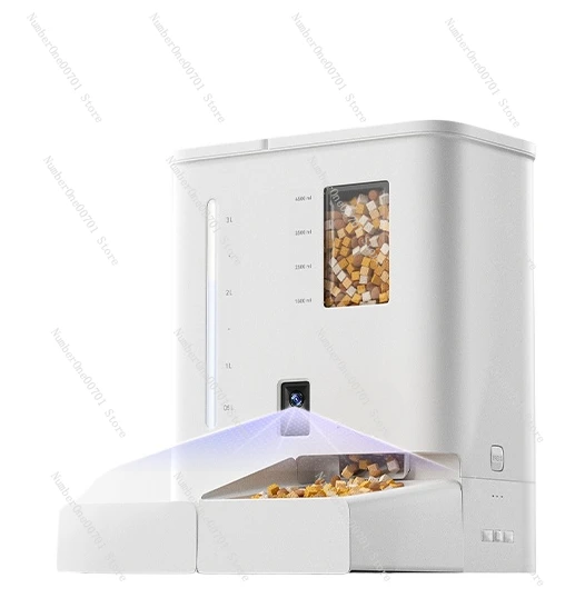 

Automatic feeder cat integrated dog pet intelligent two-in-one