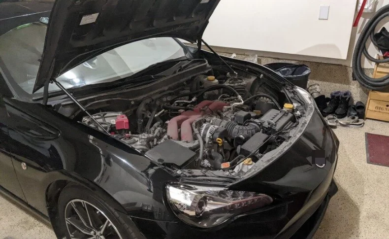 

2PC Hood Damper For2011-2020 Toyota GT86 FT86/Subaru BRZ/Scion FR-S Coupr Front Bonnet Modify Gas Struts Lift Support Shock Rods