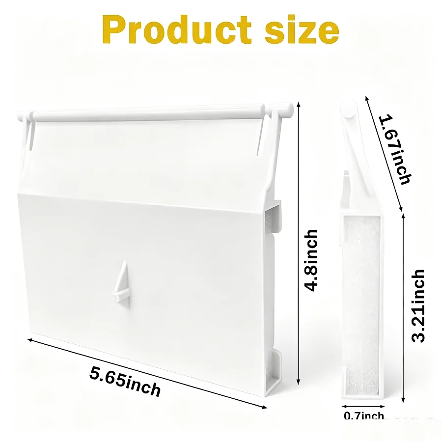 2pcs Replace SP1091 WB734201 Pool Skimmer Weir Door Flap for Hayward Standard & Wide Mouth Pool Skimmer Above Ground & In Ground