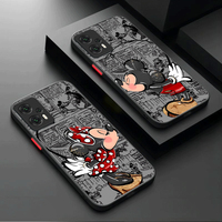 Mickey Minnie G-GueSs Case For Xiaomi Poco X6 X7 F6 F5 X5 X3 NFC F3 M6 Pro 4G Mi 13 12 11 Lite 5G 14 13T 12T 11T 14T Pro M5S C75