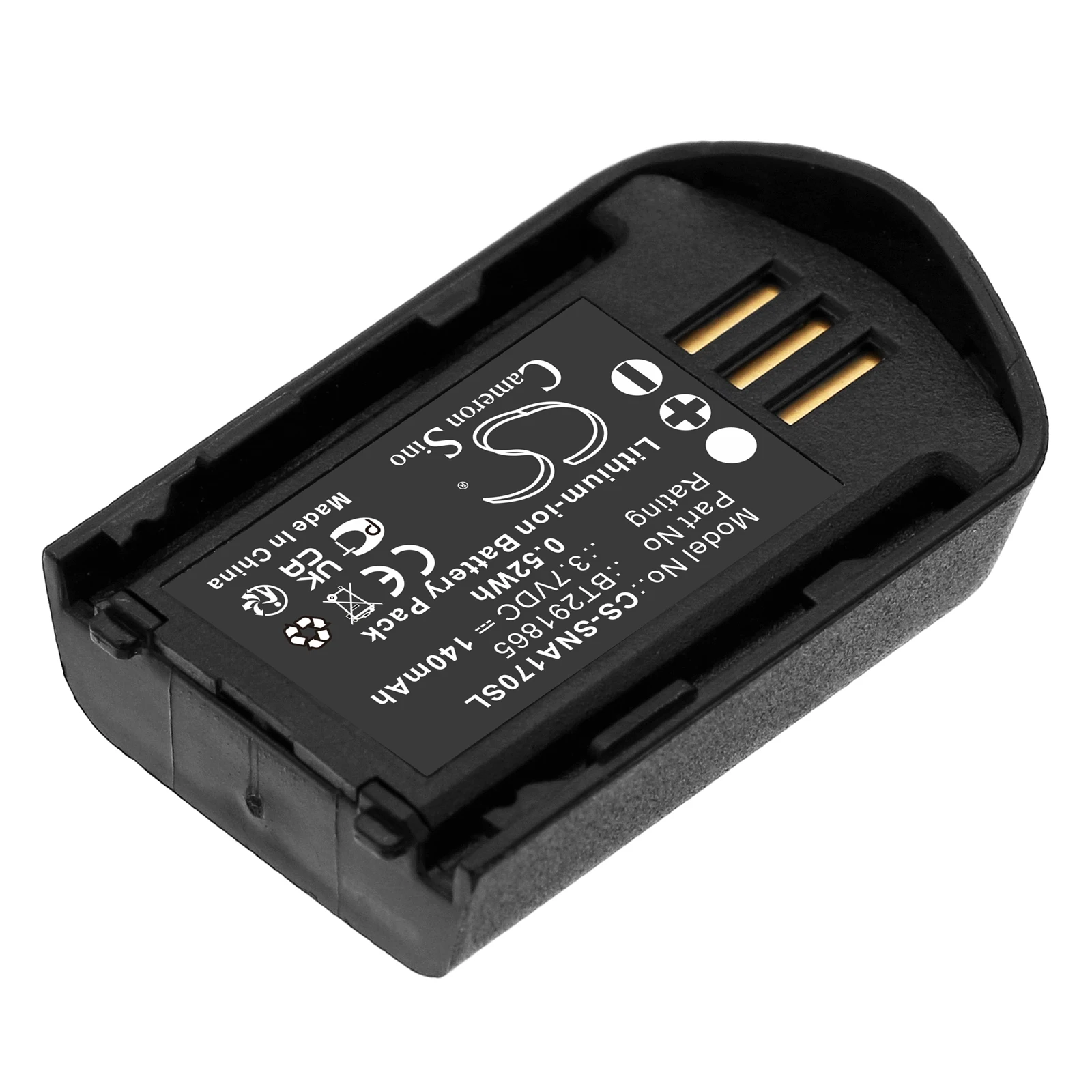 بطارية بديلة CS لـ Snom A170 BT 291865   140 مللي أمبير/0.52 وات في الساعة