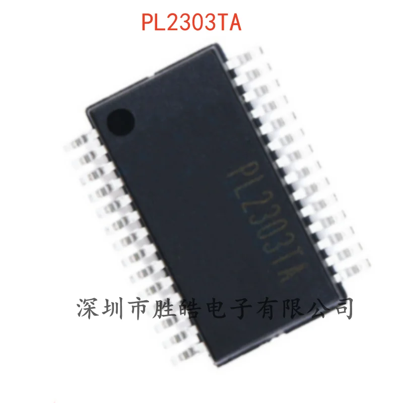 

(2PCS) NEW PL2303TA PL2303 USB-RS232 Converter Chip SSOP-28 PL2303TA Integrated Circuit