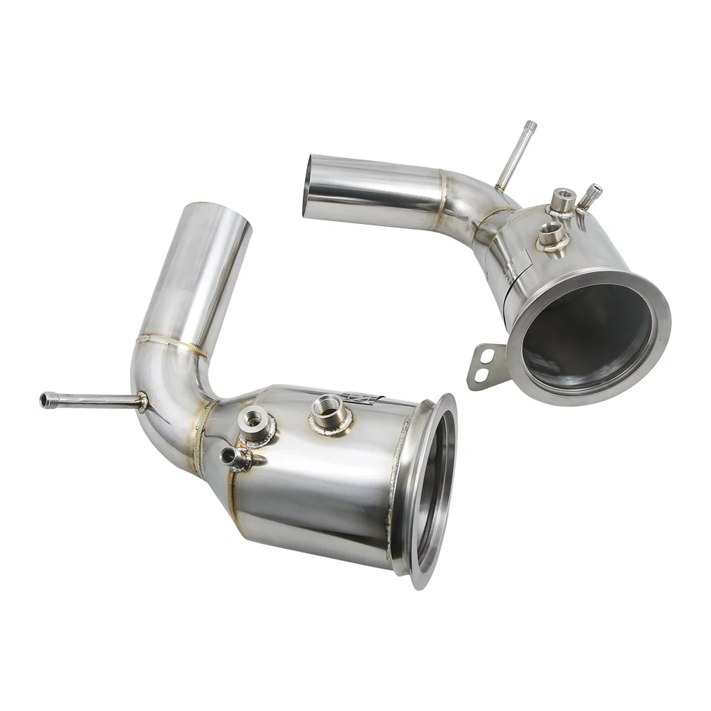 KYOSTAR SS304 Race Downpipe Test pipe for Por s che 911 992 Carrera Targa S4 4S Downpipe Header