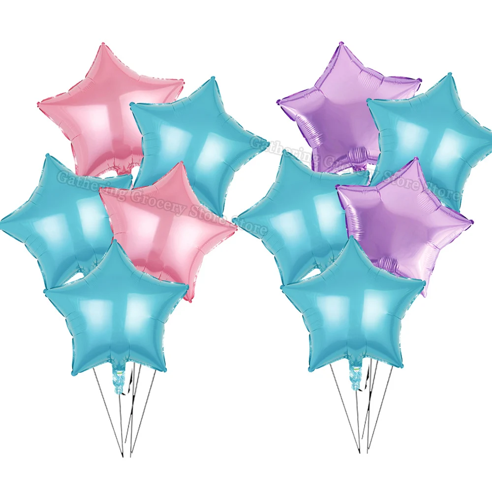 

5 шт., аксессуары для вечеринки, в виде звезд