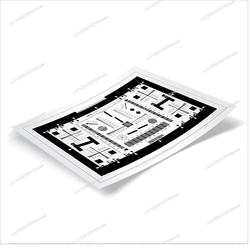 

ISO12233 Resolution Card Lens Resolution Definition Icon Fixed Board