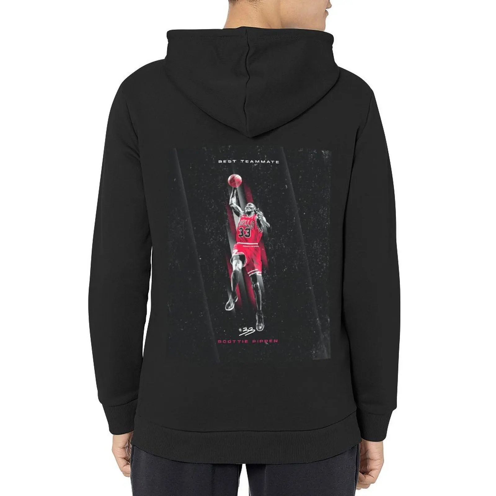 

Scottie Pippen 33 Basketball Hoodie men's sweat-shirt autumn new products men's sweat-shirt set blouse hoodie man