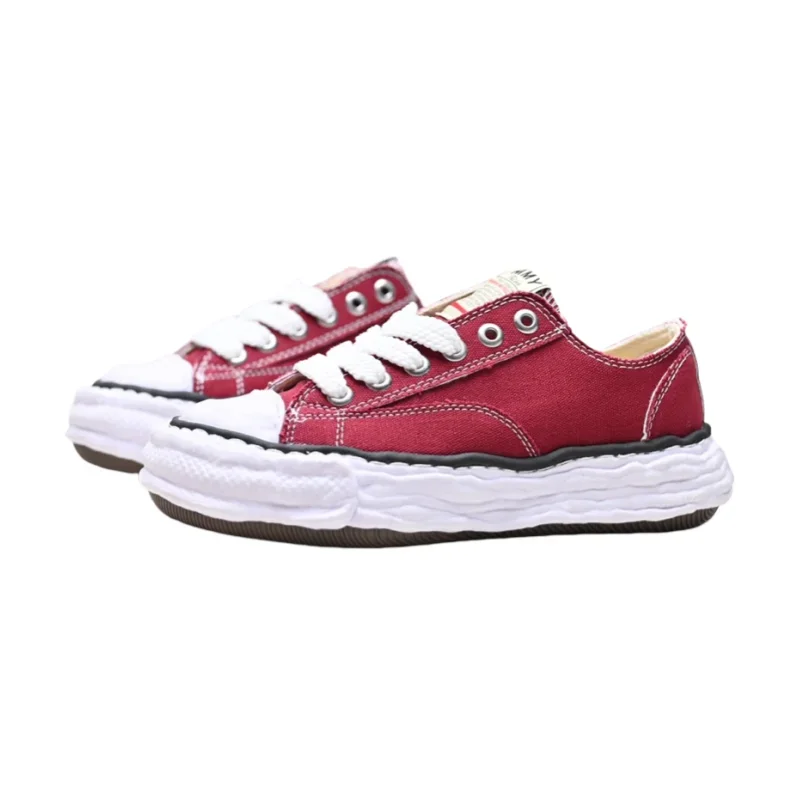 MMYBLAKEY Canvas Mens Womens Skateboarding Shoes Low Top Outdoor Platform Sneaker Young Fashion Boy Girl Sports Snekaers image 4