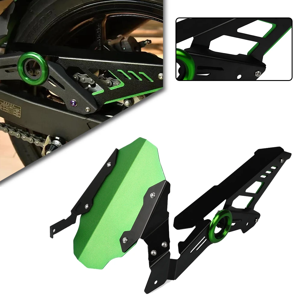 

Ninja 250/ 400 Motorcycle Rear Fender Chain Guard Cover Mudguard For Kawasaki Ninja 400 Ninja250 Z400 2018 2019 2020 2021 2022