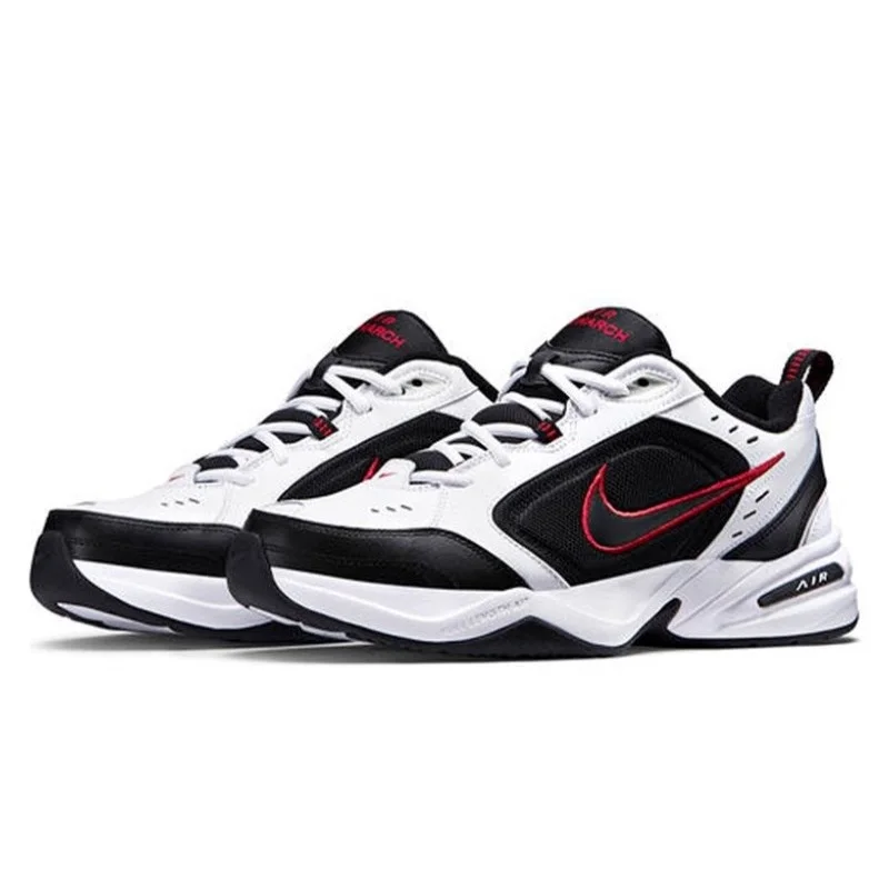 Nike Air Monarch IV White Black Jogging Fashion Walking Outdoor Sneakers Casual Sports Shoe Mens Womens Running Shoes