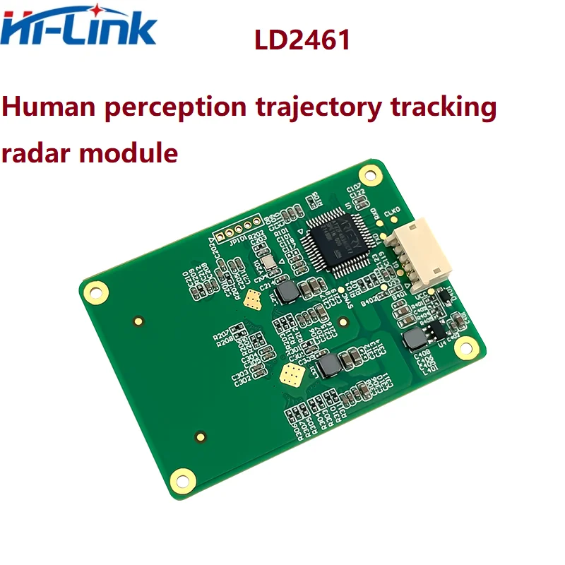 Hi-Link nowy HLK-LD6002 FMCW mały rozmiar 2 t2r 1MB flash ADT6101P chip w czasie rzeczywistym moduł radarowy do wykrywania bicia serca oddechowego