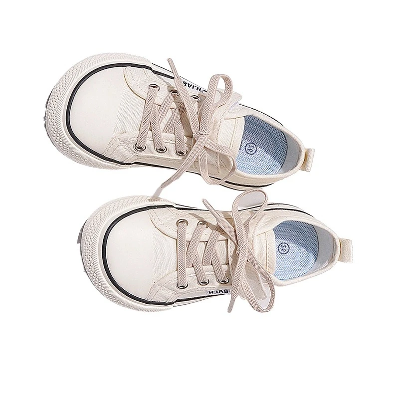 

Korean Version Spring Autumn New Boys Kids Classic Canvas Shoes Children's Board Shoes Velcro Kindergarten Girl Baby Shoes