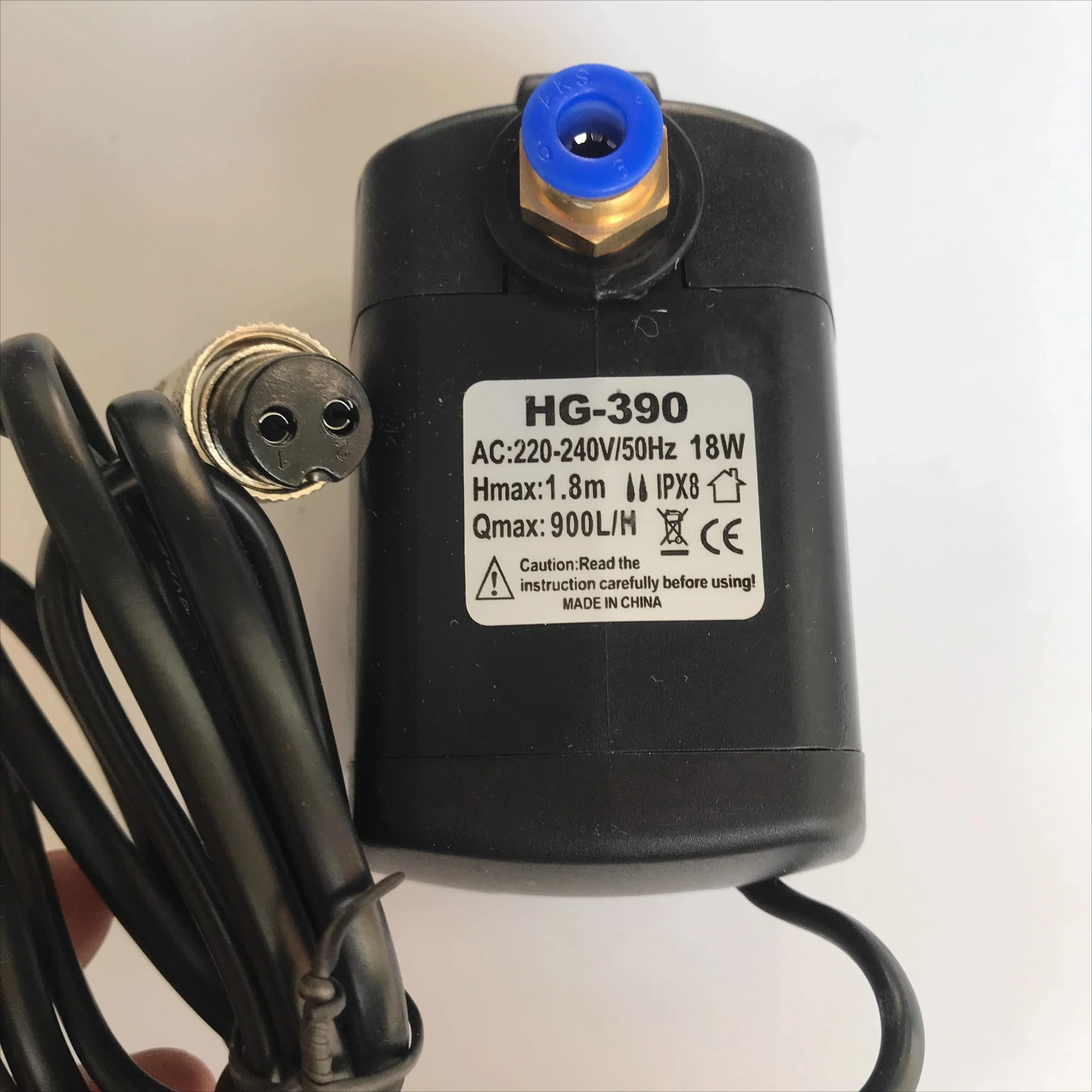 Industrial spray fan water pump HG-390 BK-1800 atomization cooling MISTFAN low protection submersible pump 25W 30W 60W